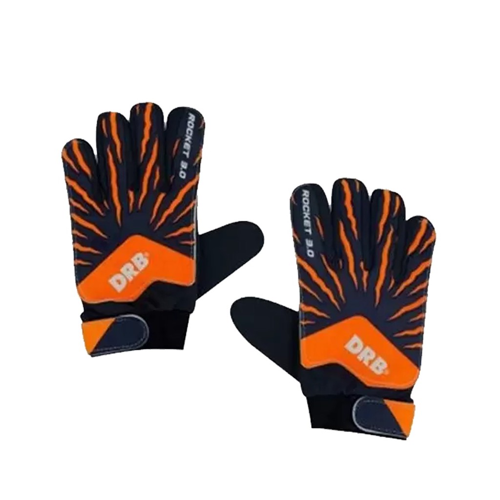 Luva de Goleiro Infantil Rocket 3.0 DRB Azul/Laranja