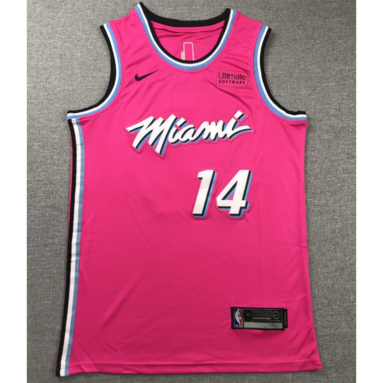 Nike Miami Heat Men's City Edition Swingman Jersey - Jimmy Butler - Pink