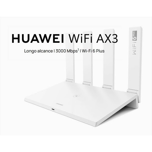 Roteador Huawei Ax3 Pro Versão Br Quad Core Nfc Mesh Wifi 6 Escorrega O Preço 6601