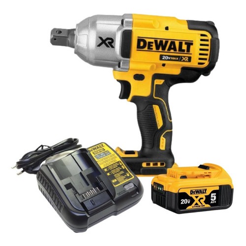 Chave De Impacto 3/4 A Bateria 20v 5ah Dcf897b Dewalt + Carregador Bivolt - Home & Living