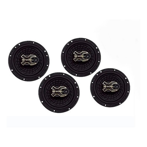 Kit Com 2 Pares Auto Falante Bravox 6 Polegada B3x60 200wrms - Spare Parts and Accessories for Vehicles
