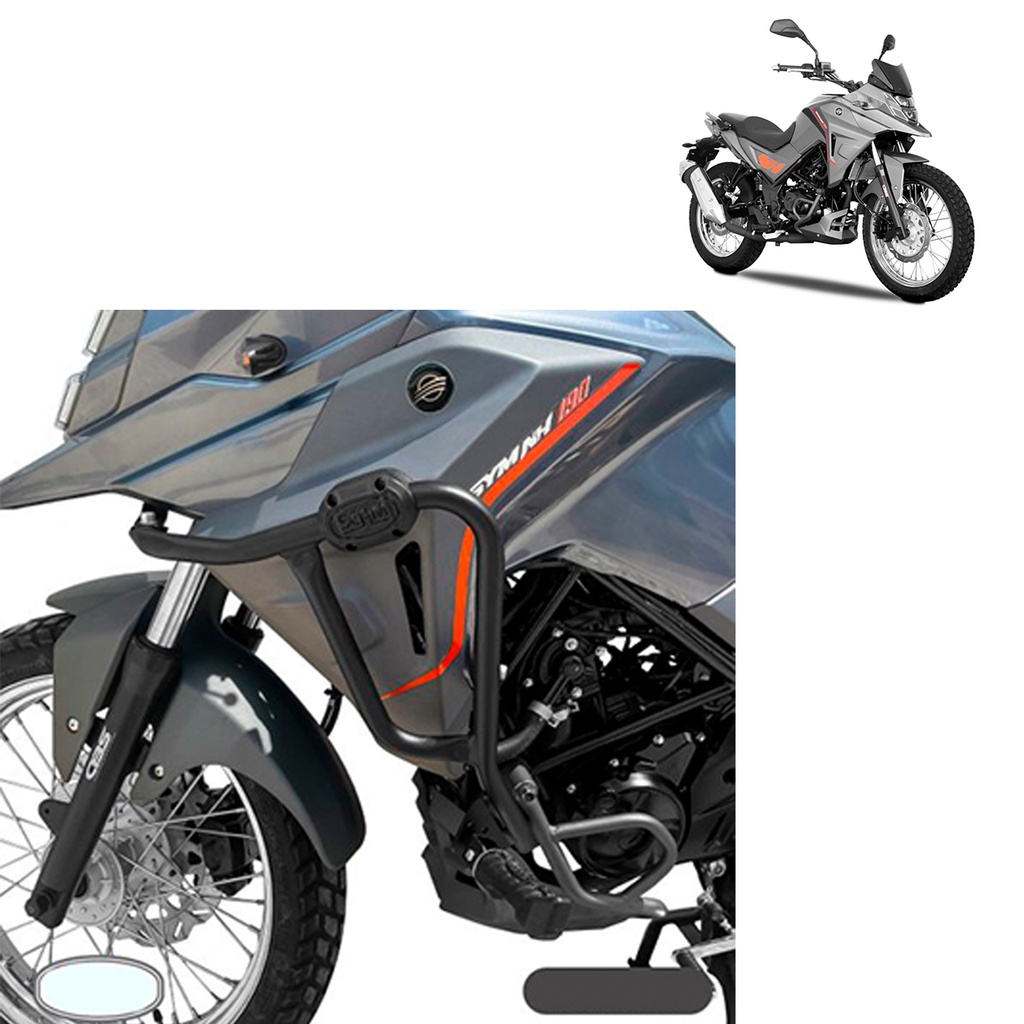 Protetor Motor com Pedaleira Dafra NH190 NH 190 / NH300 NH 300       2020 Em Diante - Scam