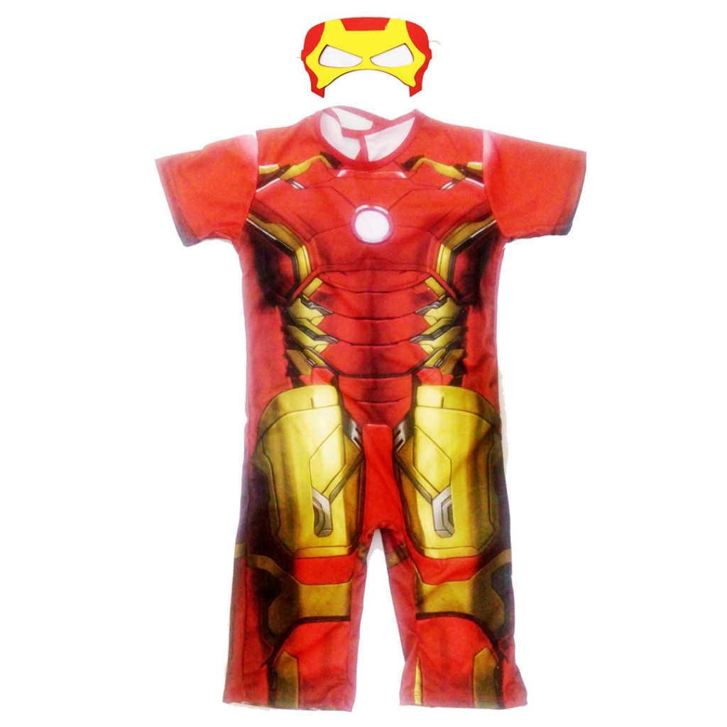 Fantasia Infantil Homem de Ferro ( Roupa Menino Infantil ) + Brinde ...