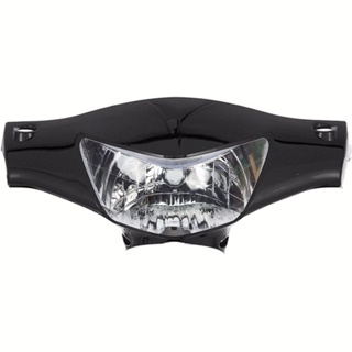 Carenagem Do Farol + Bloco Óptico Biz 125 2006/2010 Preto em Oferta na Shopee
