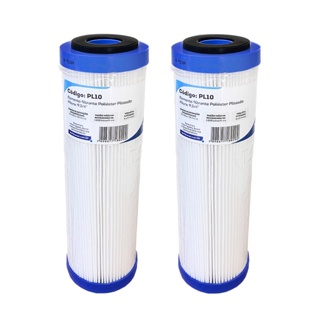 Kit 2 Refil Filtro Poliéster Plissado Caixa D'água Lavável BBI 9.3/4 30 micra em Oferta na Shopee