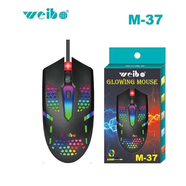 Mouse Game Usb 3200 Dpi Rgb Automatico Computador Notebook Pc Mac