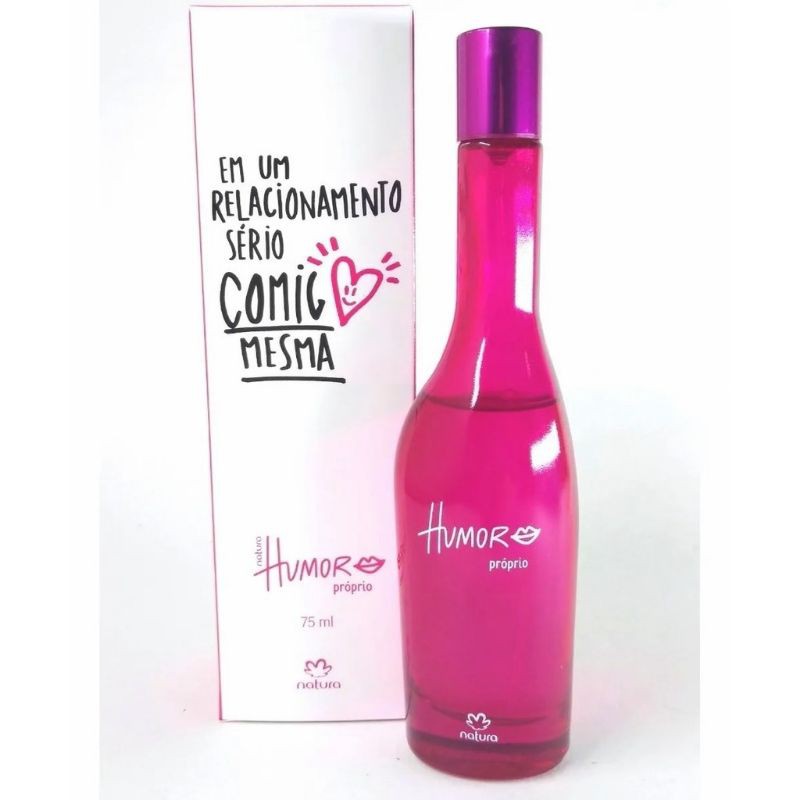Humor Próprio Colônia Natura 75ml - (Rosa) | Shopee Brasil