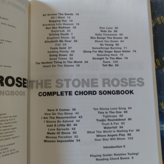 Stone Roses Musica Cifras Tab Acordes Letras Livro Partitura | Shopee ...