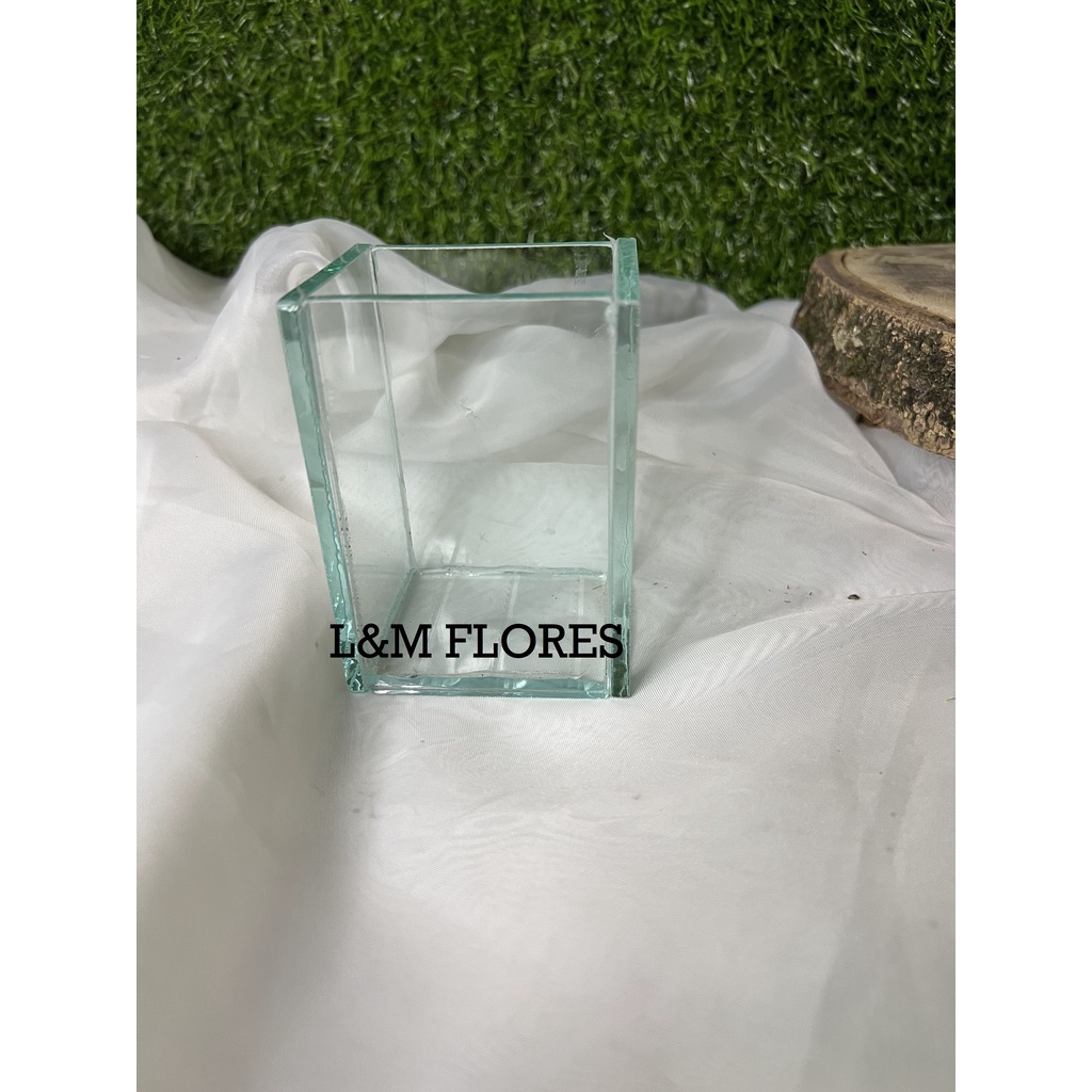 Vaso de Vidro transparente ou espelhado ideal para montagem de arranjos e decoração em Oferta na Shopee