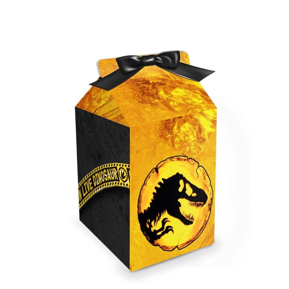 Caixa Milk - Festa Jurassic World   - 08 unidades - Festcolor - Rizzo - Home & Living