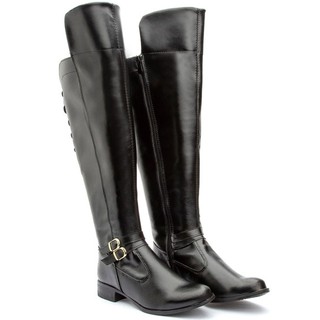 Bota Cano Alto Dona Beja Montaria Outono Inverno Promoção!