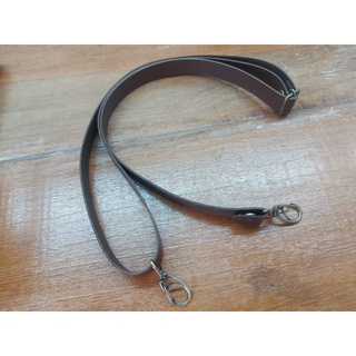 Alça transversal de couro legítimo 2cm x 1,30m