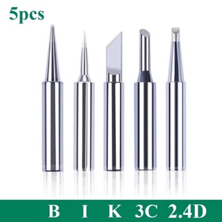 Kit Ponteiras Para Ferro De Solda - 5 Peças I/B/K/2.4D/3C - Pontas Para Estação De Solda em Oferta na Shopee