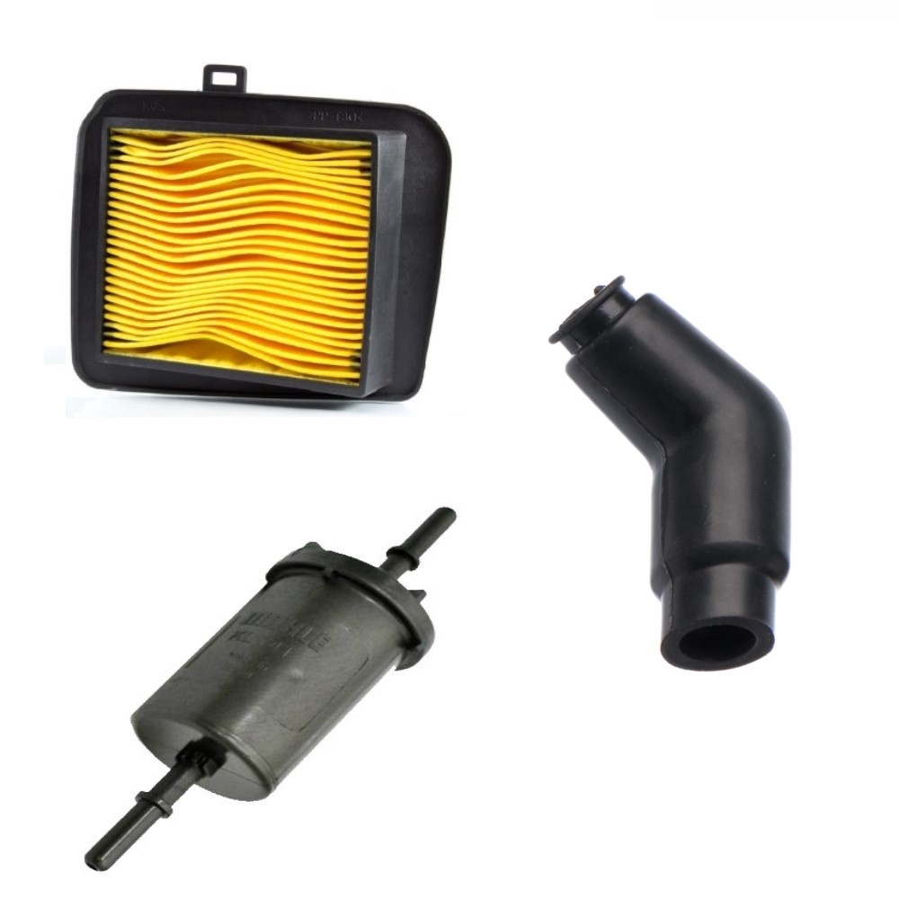 Filtro Ar Combustivel + Cachimbo Cg Titan 150 Fan 160 Start