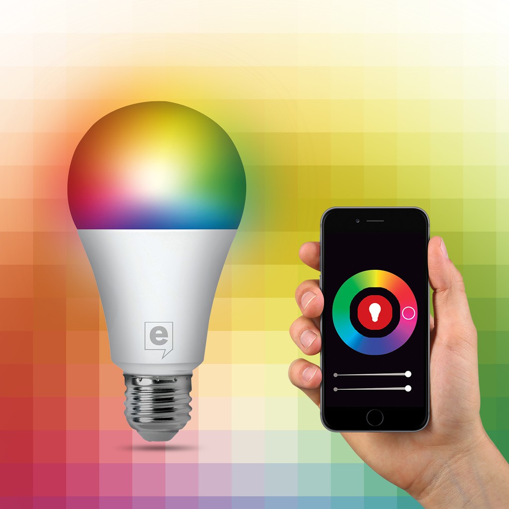 Lâmpada Inteligente para Alexa - LED 10W Wifi RGB Compatível com Alexa e Google - Smart Light da Easy Mobile - Para a sua Casa Inteligente