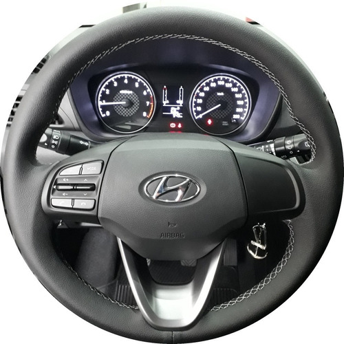 Capa De Volante Costurada Novo Hb20 Em P.u em Oferta na Shopee