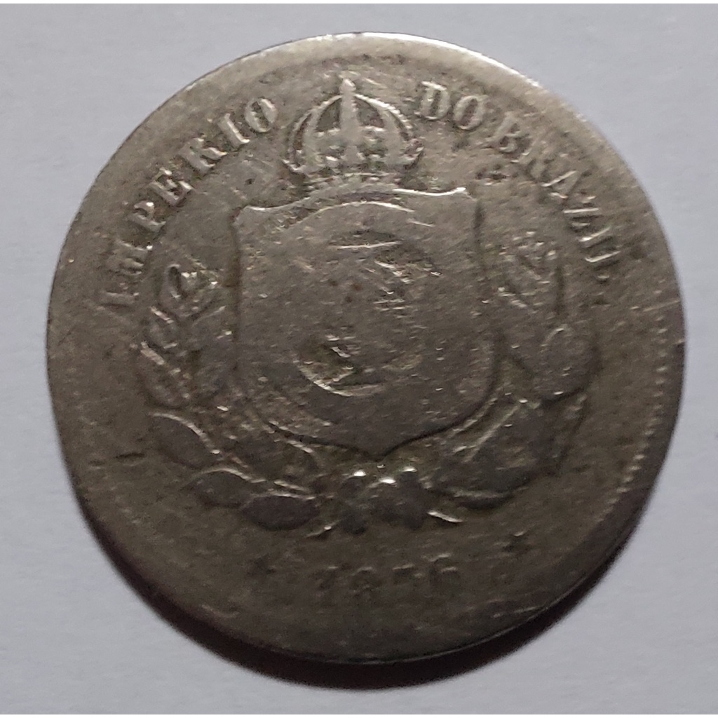 Moeda De 100 Réis De 1876
