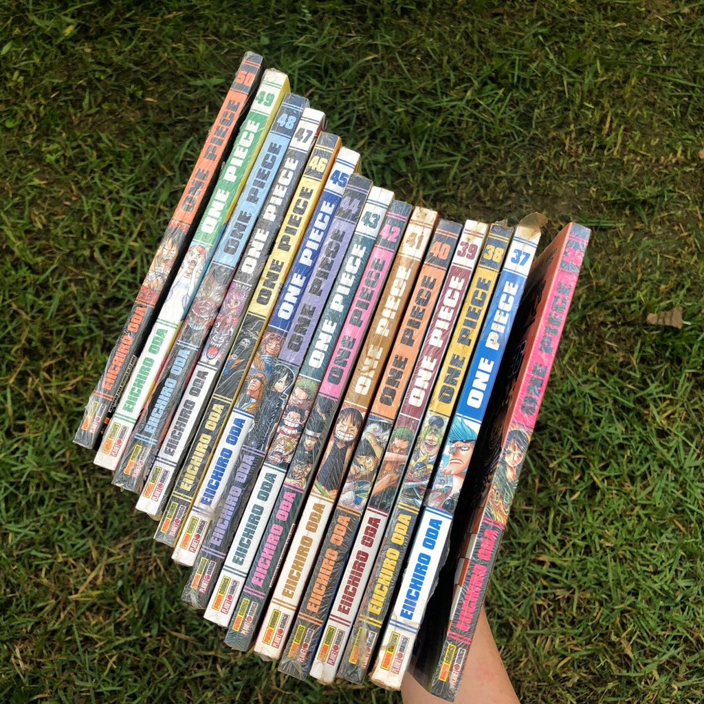 Manga One Piece Volume 36 37 38 39 40 41 42 43 44 45 46 47 48 49 50 Shopee Brasil