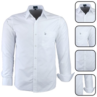 Camisa Amil Masculina Não Amassa Manga Longa Roads Ótima Para Uniforme Do P ao Plus Size - Envio Imediato