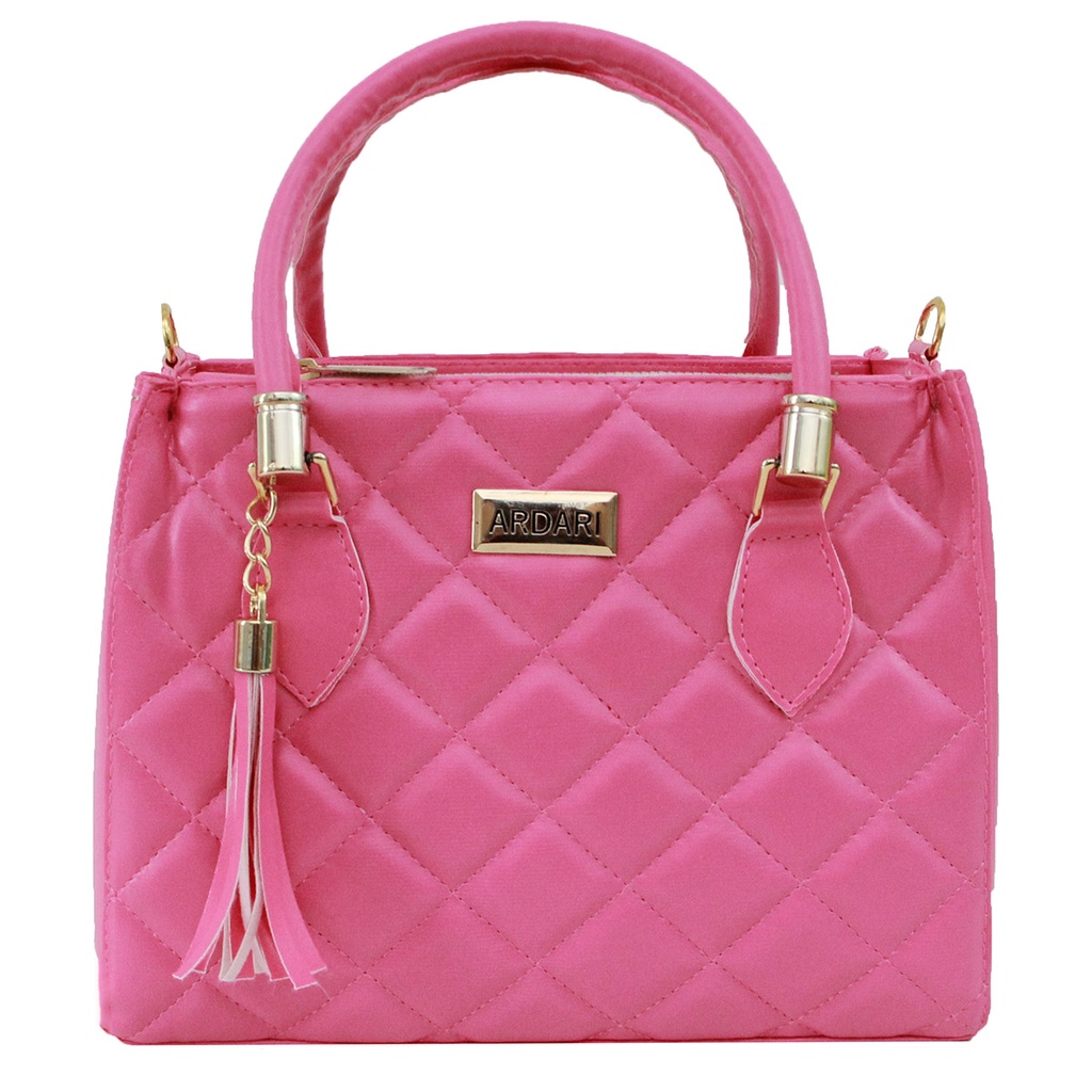 Bolsa de balada rosa com al\u00e7a transversal removivel Ardari | Shopee Brasil
