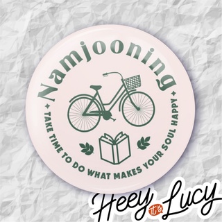 Botton Bts "namjooning" - Broche Alfinete 3,8cm
