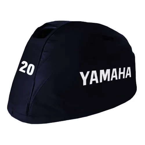 Capa Para Capô - Motor De Popa Yamaha 20HP 4T (Modelo Redondo)