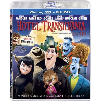 Blu-ray 3d Original Do Filme Hotel Transilvânia
