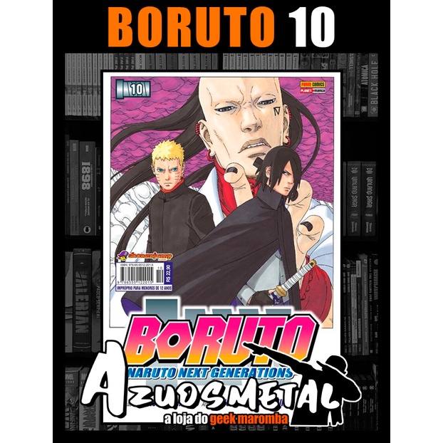 Boruto Naruto Next Generations Vol 10 Manga Panini Shopee Brasil