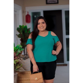 Blusinha Ciganinha Plus Size