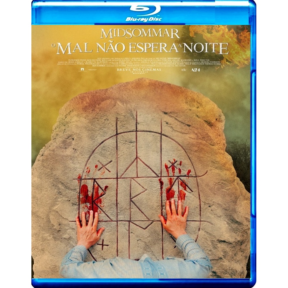 Blu- ray Filme Midsommar - O Mal Não Espera a Noite Dublado e Legendado