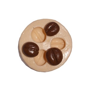 Molde de Silicone Grãos de café - Biscuit, Resina, Pastas e etc... (K 88) em Oferta na Shopee