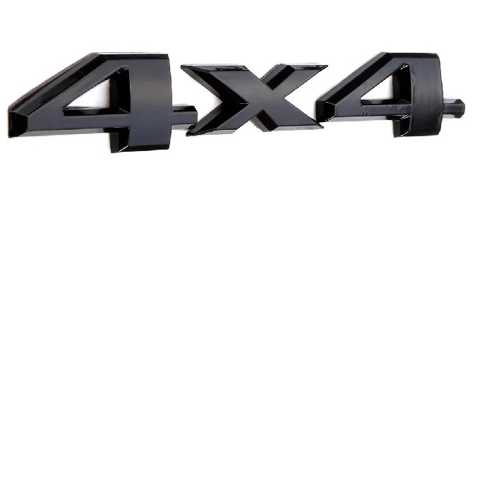 emblema adesivo 4x4 l200 mitsubishi triton asx pajero jeep em metal