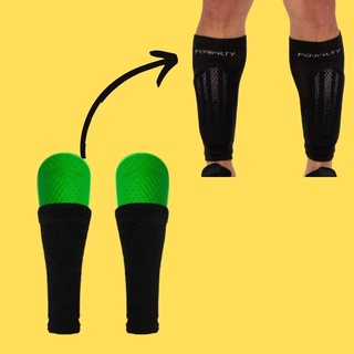 Suporte para Caneleira Penalty com Canguru Preto Futebol