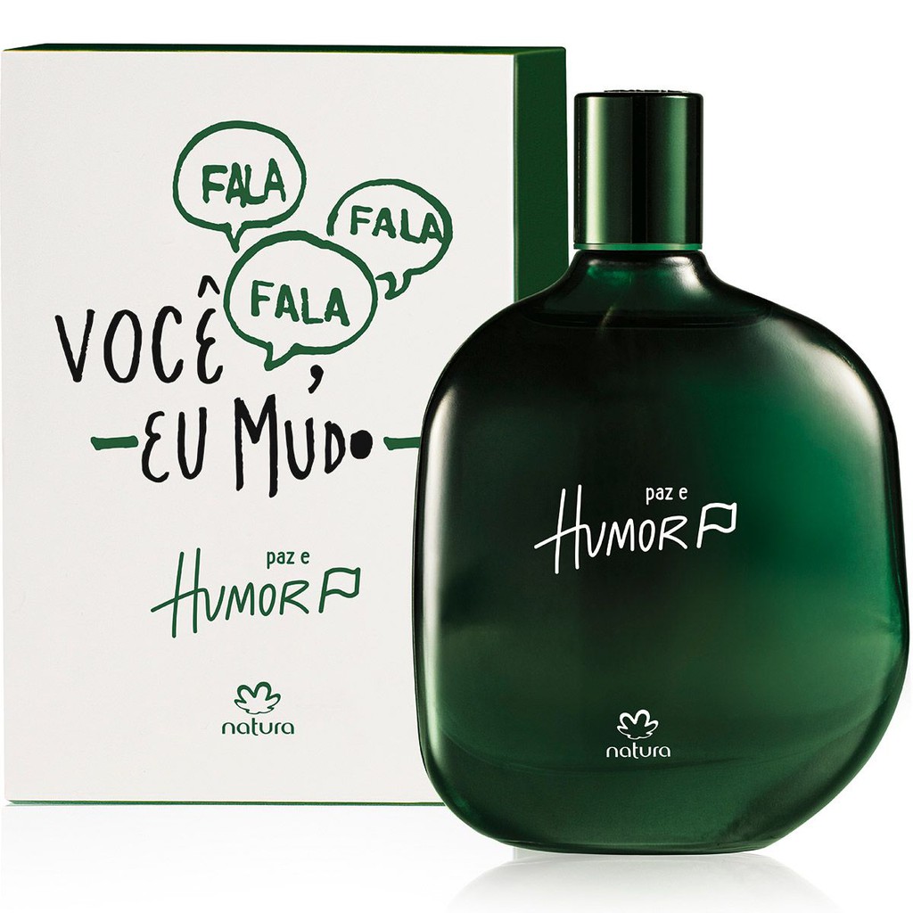 PAZ E HUMOR COLÔNIA MASCULINA 75 ML NATURA | Shopee Brasil