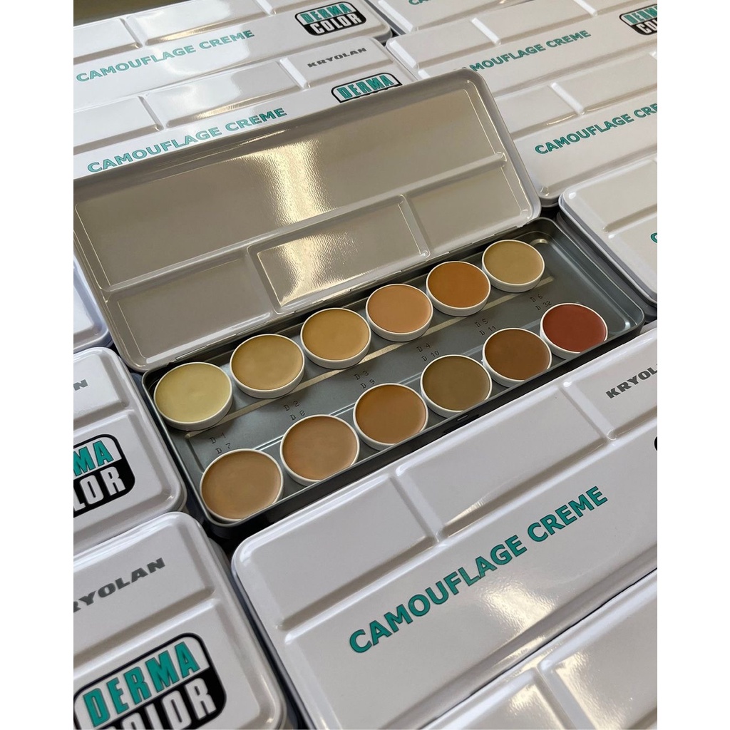 Paleta Kryolan De Corretivos Dermacolor Modelo A Cores Shopee Brasil