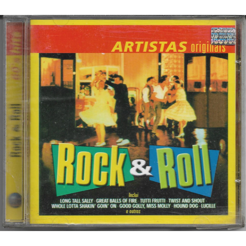 CD Lacrado Rock & Roll - Festa Rock & Roll Alpha FM - Raro Original Novo Lacrado De Fábrica