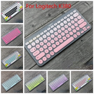 Capa Protetora De Silicone Ultra Fina Para Teclado Logitech K380 em Oferta na Shopee