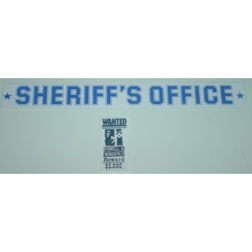 Playmobil Sheriffes Office 2º Novo Da Trol Forte Apache
