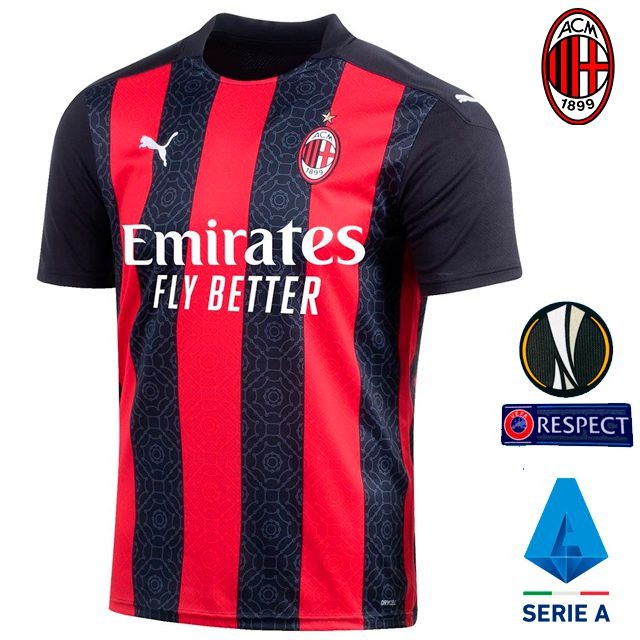 Camisa Do Ac Milan I 21 C N C Patrocinio Torcedor Puma Masculina Vermelho Super Fashion E Barata D Garanta Ja Shopee Brasil