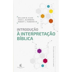 Introdução à interpretação bíblica | Capa Dura