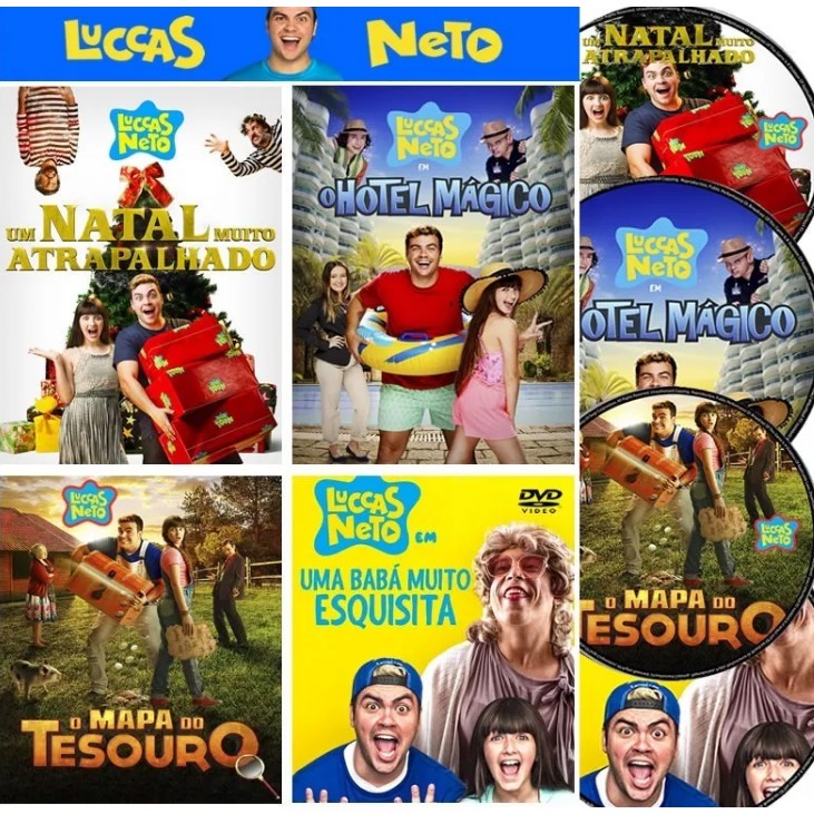 9 Dvds Luccas Neto - Lote | Shopee Brasil