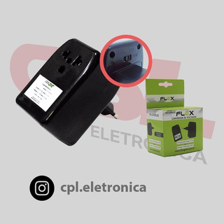 Conversor Ac 110/220v – 50w Entrada 220v - Saída 110v Ou Entrada 110v - Saída 220v C/ Chave Seletora De Voltagem