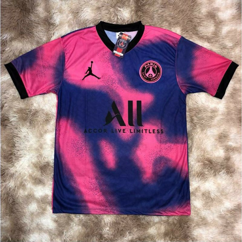 Camisa Psg Neymar 2021 Original Rosa Roxa Nova Promocao Shopee Brasil