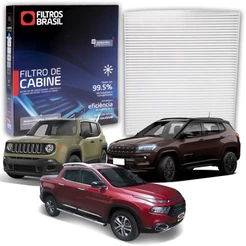 Filtro da Cabine Ar Condicionado para Fiat Toro Jeep
