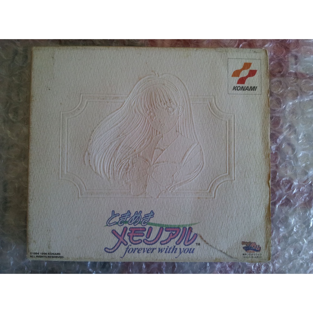 Jeu Tokimeki Forever With You Sur Sega Saturn - Version Japonaise Complète Avec Spin Card