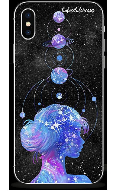 Capa Case Capinha Personalizada Planetas Poeira Estrelar Motorola Moto G6 PLUS - Cód. 1148-C016