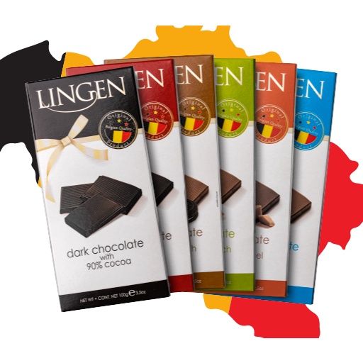 Chocolate Importado Belga Em Barra Lingen - Unidade