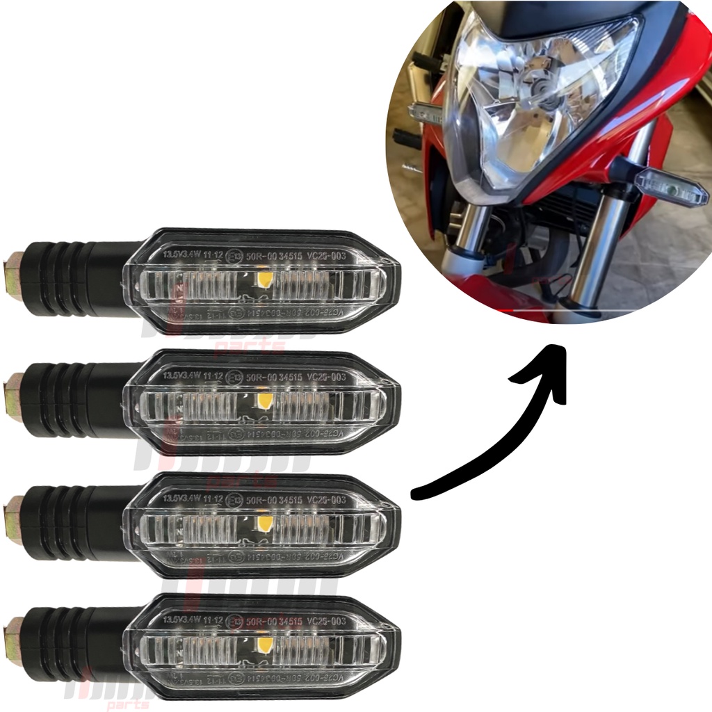 Seta LED Honda CB 300R CBX 250 Twister Pisca Modelo original Twister para CB300R CBX250