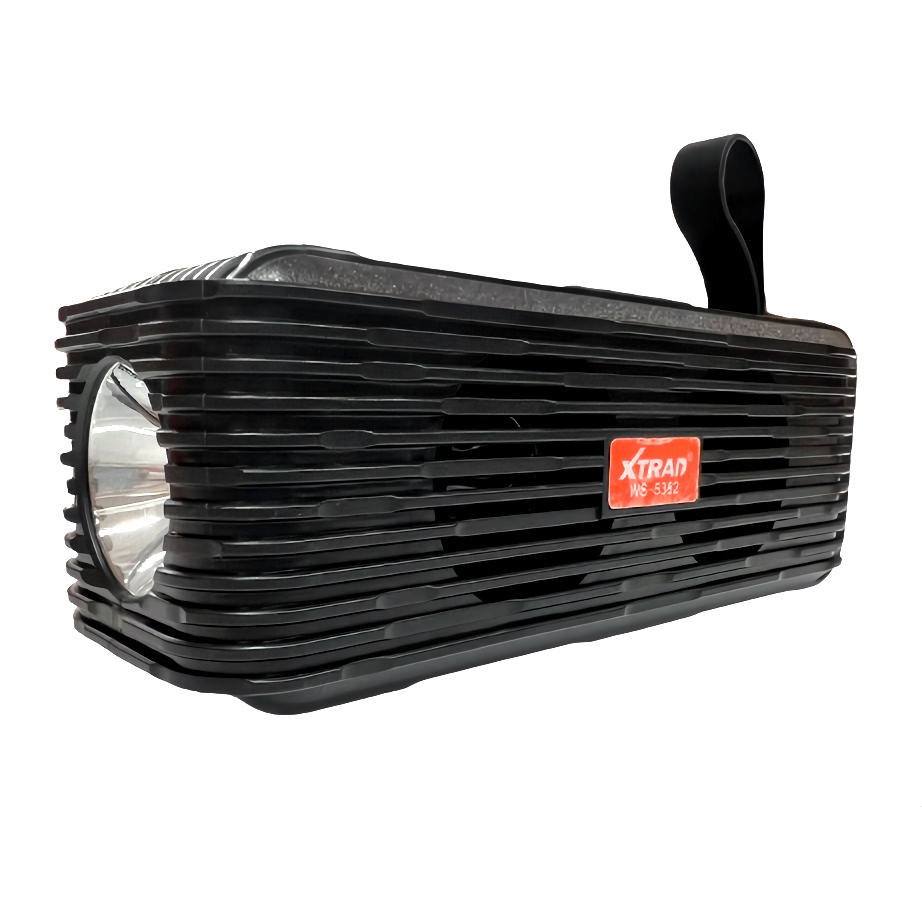 Caixinha Caixa de som bluetooth com Lanterna carregamento de solar TWS portátil WS-5382 XTRAD