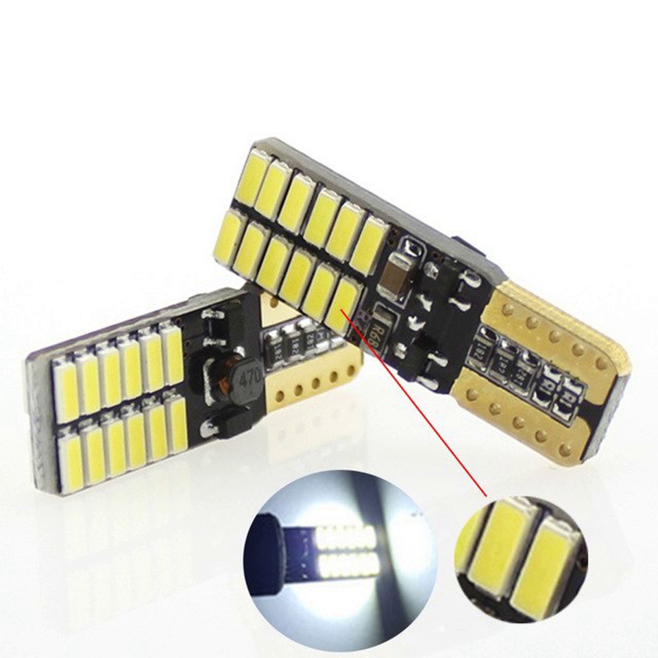 farolete led t10 24 leds canbus smd 12v lampada pingo t10 - Spare Parts and Accessories for Vehicles
